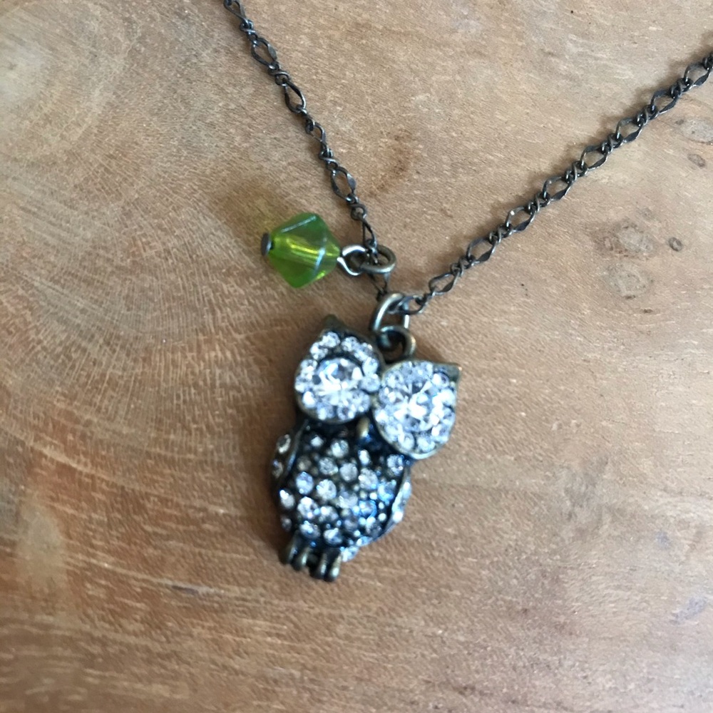 American Eagle owl necklace